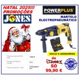 MARTELO ELECTROPNEUMÁTICO POWERPLUS 1050 WATTS